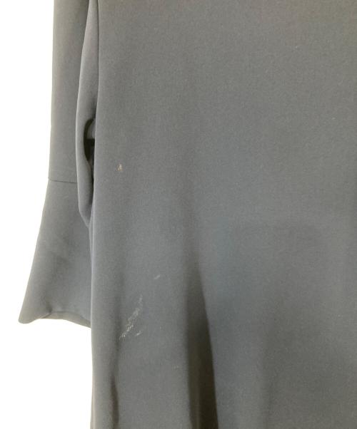 ADORE（アドーア）ADORE (アドーア) クリアジョーゼットワンピース ネイビー サイズ:36の古着・服飾アイテム