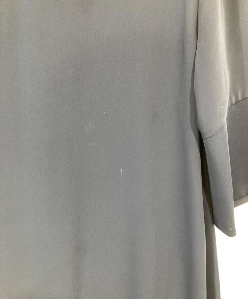 ADORE（アドーア）ADORE (アドーア) クリアジョーゼットワンピース ネイビー サイズ:36の古着・服飾アイテム