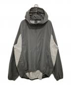 F.C.R.B.エフシーレアルブリストル）の古着「STRETCH LIGHT WEIGHT PACKABLE JACKET ストレッチライトウェイトパッカブルジャケット　FCRB-242011」｜グレー