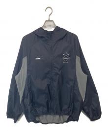 F.C.R.B.（エフシーレアルブリストル）の古着「ULTRA LIGHT WEIGHT TRAINING JACKET　FCRB-240021」｜ブラック