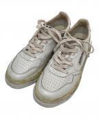 AUTRY×Maison MIHARA YASUHIROオートリ―×メゾン ミハラ ヤスヒロ）の古着「ローカットスニーカー」｜ホワイト