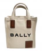 BALLYバリー）の古着「AKELEI TOTE XS ミニ トートバッグ キャンバス　アケライトートXS　WAE05D」｜アイボリー