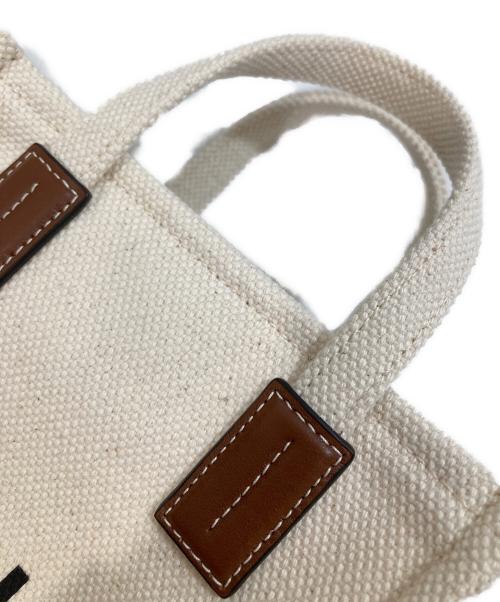 BALLY（バリー）BALLY (バリー) AKELEI TOTE XS ミニ トートバッグ キャンバス　アケライトートXS　WAE05D アイボリーの古着・服飾アイテム