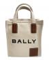 BALLY（バリー）の古着「AKELEI TOTE XS ミニ トートバッグ キャンバス　アケライトートXS　WAE05D」｜アイボリー