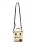 中古・古着 BALLY (バリー) AKELEI TOTE XS ミニ トートバッグ キャンバス　アケライトートXS　WAE05D アイボリー：23000円
