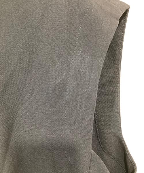 AURALEE（オーラリー）AURALEE (オーラリー) HARD TWIST WOOL DOBBY SLEEVELESS BLOUZON ハードツイストウールドビースリーブレスブルゾン A20SB05KW ネイビーの古着・服飾アイテム