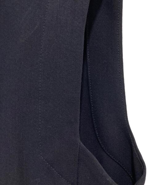 AURALEE（オーラリー）AURALEE (オーラリー) HARD TWIST WOOL DOBBY SLEEVELESS BLOUZON ハードツイストウールドビースリーブレスブルゾン A20SB05KW ネイビーの古着・服飾アイテム