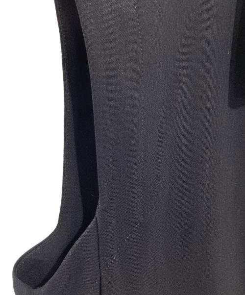 AURALEE（オーラリー）AURALEE (オーラリー) HARD TWIST WOOL DOBBY SLEEVELESS BLOUZON ハードツイストウールドビースリーブレスブルゾン A20SB05KW ネイビーの古着・服飾アイテム