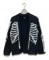 KAPITAL（キャピタル）の古着「KOUNTRY BONE SWEAT CARDIGAN（カントリーボーンスウェットカーディガン　K1902LC809」｜ブラック
