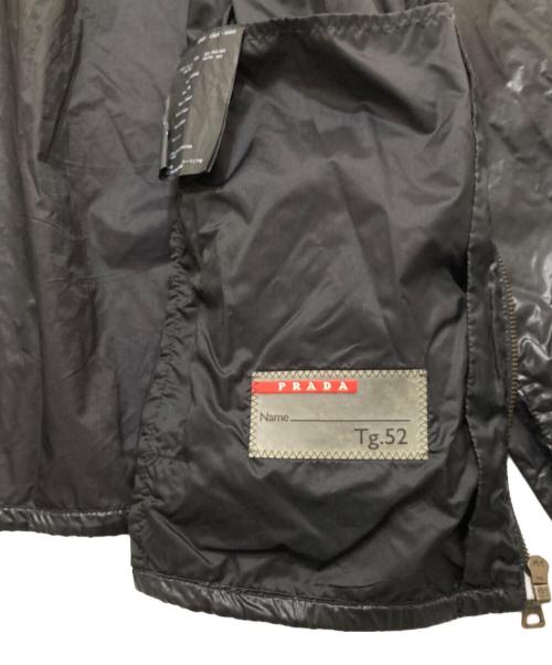 PRADA SPORTS（プラダスポーツ）PRADA SPORTS (プラダスポーツ) 00's ナイロンフーデッドジャケット / ウィンドブレーカー SCG78H 2006年 ブラック サイズ:52の古着・服飾アイテム