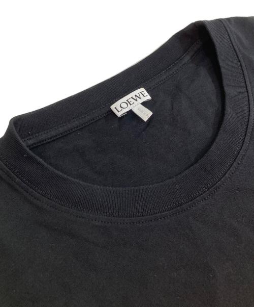 LOEWE（ロエベ）LOEWE (ロエベ) アナグラム刺繍Tシャツ　H526Y22X75 ブラック サイズ:Mの古着・服飾アイテム