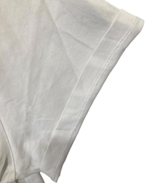 LOEWE（ロエベ）LOEWE (ロエベ) アナグラム刺繍Tシャツ　H6109230CR ホワイト サイズ:Lの古着・服飾アイテム