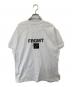 FENDI (フェンディ) FRAGMENT DESIGN (フラグメントデザイン) コラボTシャツ　23FW FY1144 AQJN ホワイト サイズ:S：60000円