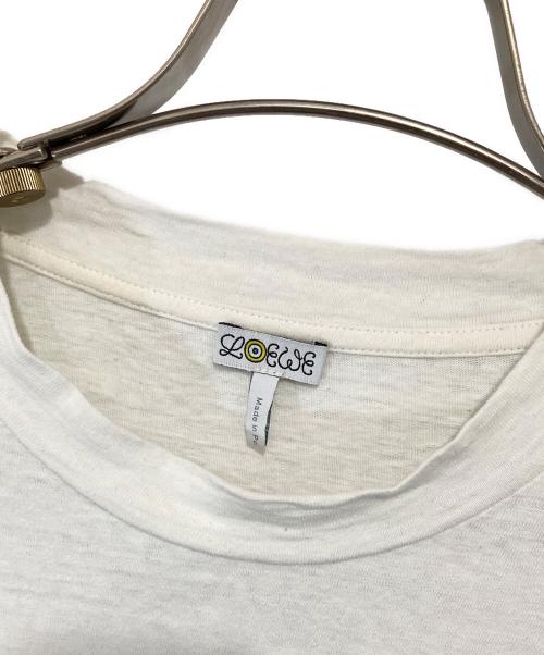 LOEWE（ロエベ）LOEWE (ロエベ) ウォーター カラー プリント Tシャツ　H6299982PC ホワイト サイズ:Sの古着・服飾アイテム