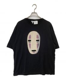 LOEWE×スタジオジブリ（ロエベ×スタジオジブリ）の古着「カオナシ半袖Tシャツ」｜ブラック