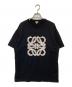 LOEWE（ロエベ）の古着「ピクセレイテッド アナグラム Tシャツ　H526Y22XAD　」｜ブラック