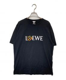 LOEWE（ロエベ）の古着「パンジー ロゴ Tシャツ　H526Y22J23」｜ブラック