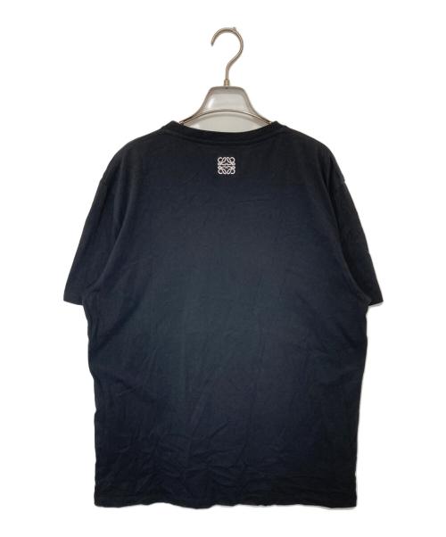 LOEWE（ロエベ）LOEWE (ロエベ) パンジー ロゴ Tシャツ　H526Y22J23 ブラック サイズ:Lの古着・服飾アイテム