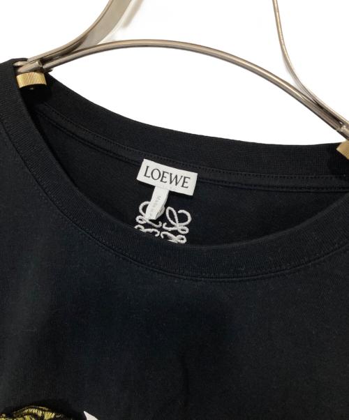 LOEWE（ロエベ）LOEWE (ロエベ) パンジー ロゴ Tシャツ　H526Y22J23 ブラック サイズ:Lの古着・服飾アイテム