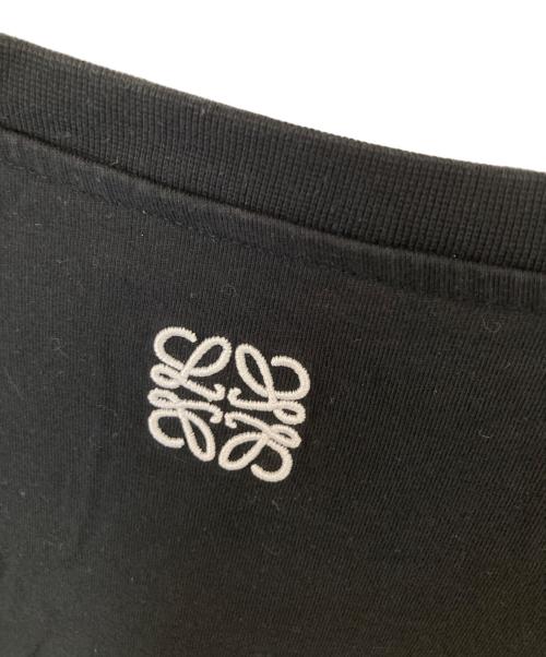 LOEWE（ロエベ）LOEWE (ロエベ) パンジー ロゴ Tシャツ　H526Y22J23 ブラック サイズ:Lの古着・服飾アイテム