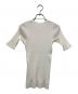 AURALEE (オーラリー) GIZA HIGH GAUGE RIB KNIT TEE A00T02HR リブニット ギザコットン ハイゲージ編み ホワイト サイズ:1：10000円