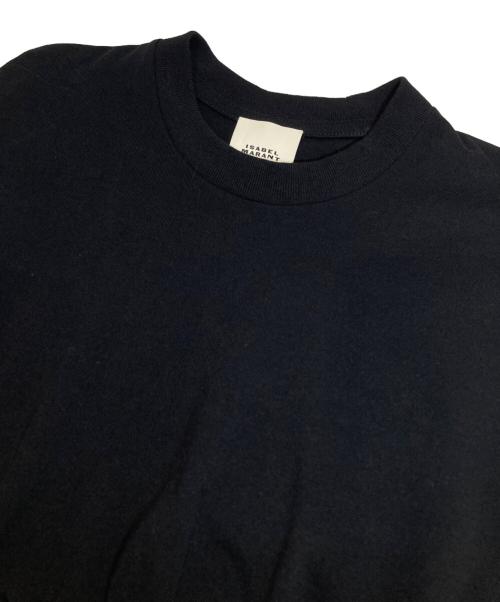 ISABEL MARANT（イザベルマラン）ISABEL MARANT (イザベルマラン) TEXANA（テキサナブラックコットンTシャツ）TS0199FA-B2N021 ブラック サイズ:Sの古着・服飾アイテム