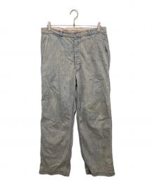 A.PRESSE（アプレッセ）の古着「ブリーチ ウォッシュド デニムパンツ 23SAP-04-41M」｜インディゴ