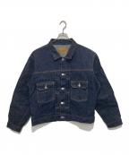 VANQUISH ORIGINALSヴァンキッシュ オリジナルズ）の古着「TYPEⅡ RIGID DENIM TRUCKER JACKET　タイプⅡリジットデニムトラッカージャケット　VOJ002」｜インディゴ