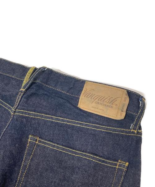 VANQUISH ORIGINALS（ヴァンキッシュ オリジナルズ）VANQUISH ORIGINALS RIGID DENIM REGULAR STRAIGHT JEANS（リジットデニムレギュラーストレートジーンズ）VOP002 / セルビッチ  インディゴ サイズ:36の古着・服飾アイテム