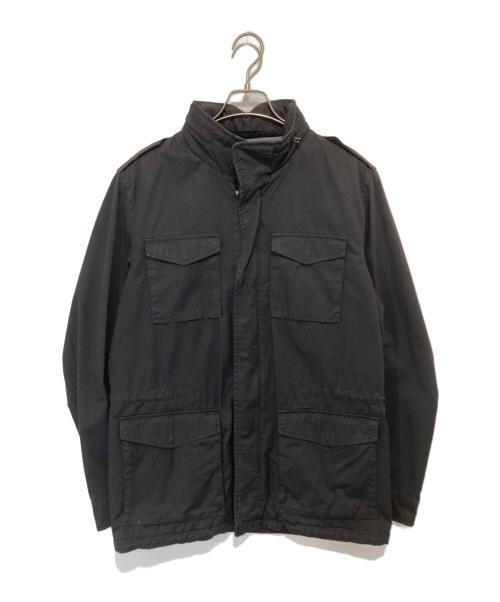 HERNO（ヘルノ）HERNO (ヘルノ) ミリタリージャケット　71651-68760-5 ブラック サイズ:52の古着・服飾アイテム