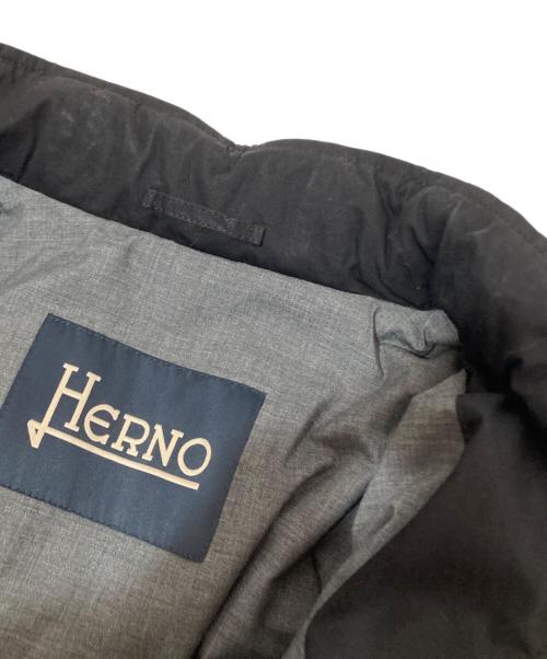 HERNO（ヘルノ）HERNO (ヘルノ) ミリタリージャケット　71651-68760-5 ブラック サイズ:52の古着・服飾アイテム