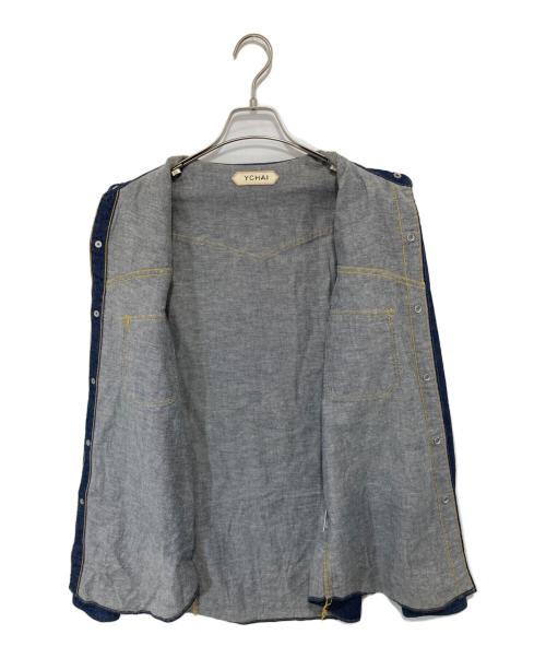 YCHAI（イカイ）YCHAI (イカイ) デニムシャツ インディゴ サイズ:XLの古着・服飾アイテム