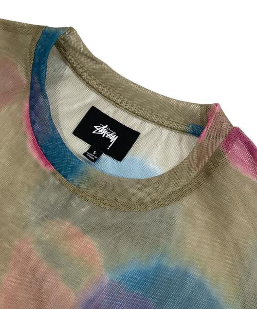 stussy（ステューシー）stussy (ステューシー) メッシュカットソー　211186 オリーブ サイズ:Sの古着・服飾アイテム