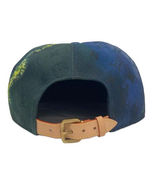 LOUIS VUITTON（ルイ ヴィトン）LOUIS VUITTON (ルイ ヴィトン) タイダイ モノグラム キャップ　MP3024 ネイビーの古着・服飾アイテム