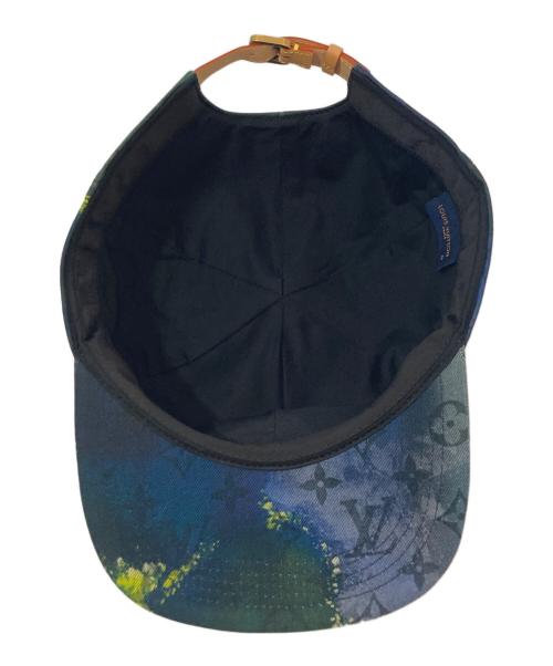 LOUIS VUITTON（ルイ ヴィトン）LOUIS VUITTON (ルイ ヴィトン) タイダイ モノグラム キャップ　MP3024 ネイビーの古着・服飾アイテム