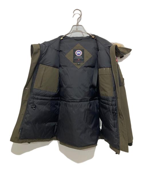 CANADA GOOSE（カナダグース）CANADA GOOSE (カナダグース) BRONTE PARKA（ブロンテパーカー）2603JL / ダウンコート オリーブ サイズ:Sの古着・服飾アイテム