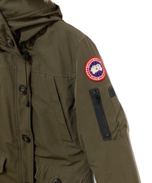 CANADA GOOSE（カナダグース）CANADA GOOSE (カナダグース) BRONTE PARKA（ブロンテパーカー）2603JL / ダウンコート オリーブ サイズ:Sの古着・服飾アイテム