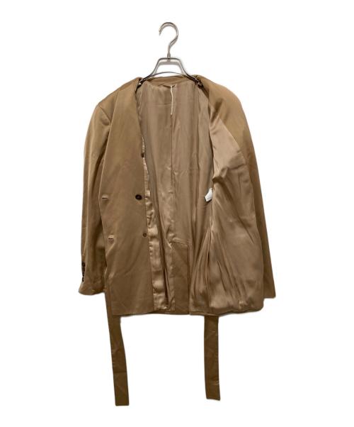 BRUNELLO CUCINELLI（ブルネロクチネリ）BRUNELLO CUCINELLI (ブルネロクチネリ) ダブルブレストジャケット ブラウン サイズ:42の古着・服飾アイテム
