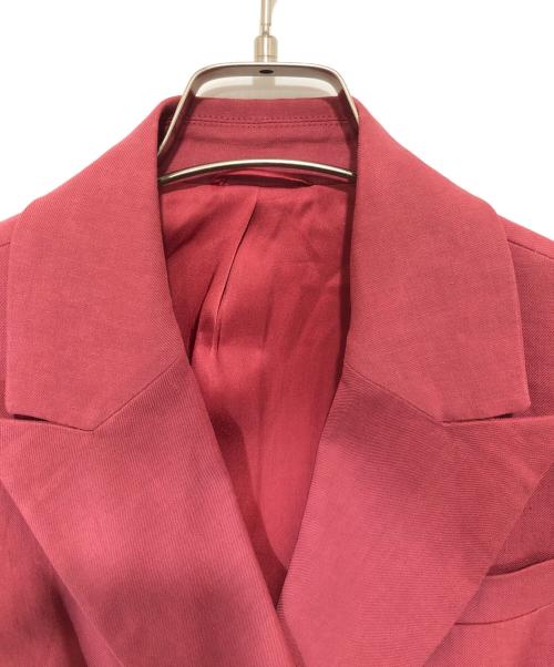 BRUNELLO CUCINELLI（ブルネロクチネリ）BRUNELLO CUCINELLI (ブルネロクチネリ) リネン混テーラードジャケット ピンク サイズ:40の古着・服飾アイテム
