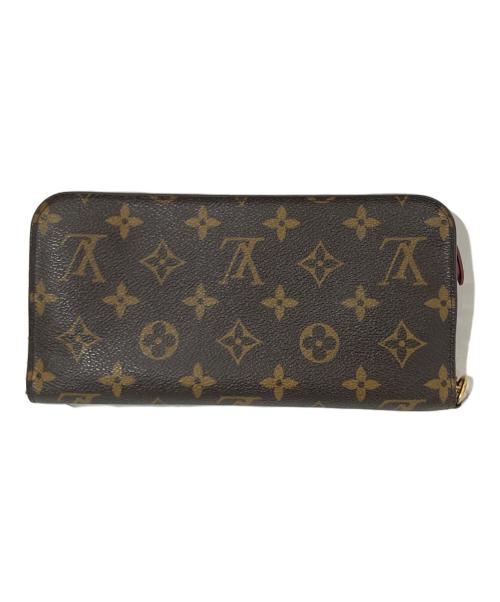 LOUIS VUITTON（ルイ ヴィトン）LOUIS VUITTON (ルイ ヴィトン) ポルトフォイユ アンソリット　モノグラム　M66702 ブラウン× ルビーの古着・服飾アイテム