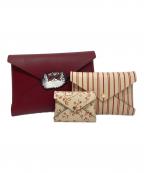 LOUIS VUITTONルイ ヴィトン）の古着「トラベル ウィズ ポシェット・キリガミ Travels With Grace Coddington M25760」｜プラム