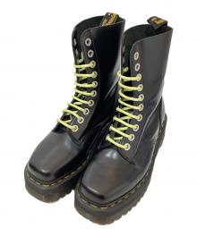 Dr.Martens（ドクターマーチン）の古着「JADON HI　10ホールブーツ」｜ブラック