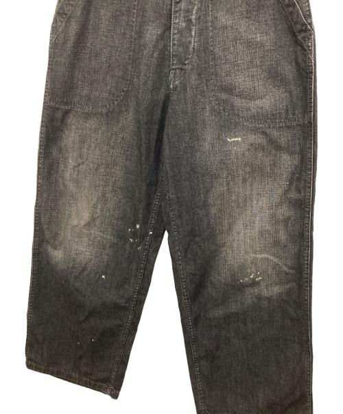 Maison Margiela（メゾンマルジェラ）Maison Margiela (メゾンマルジェラ) 25SS ディストレストジーンズ　S50KA0693 M30025 ブラック サイズ:28の古着・服飾アイテム