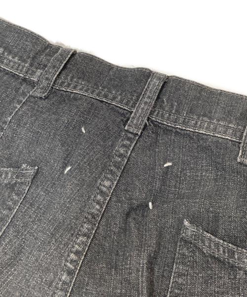 Maison Margiela（メゾンマルジェラ）Maison Margiela (メゾンマルジェラ) 25SS ディストレストジーンズ　S50KA0693 M30025 ブラック サイズ:28の古着・服飾アイテム