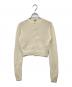 AURALEE（オーラリー）の古着「25SS　SUMMER CASHMERE KNIT CREW NECK CARDIGAN（サマーカシミヤニット クルーネックカーディガン）A25SC03CK 」｜ホワイト