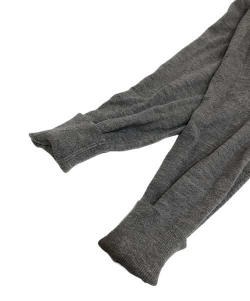 AURALEE（オーラリー）AURALEE (オーラリー) 25SS HARD TWIST CASHMERE KNIT CARDIGAN（ハードツイストカシミヤニットカーディガン）A25SC01CT グレー サイズ:4の古着・服飾アイテム