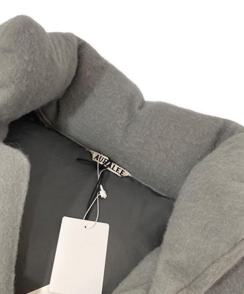 AURALEE（オーラリー）AURALEE (オーラリー) BRUSHED ALPACA WOOL DOWN VEST　ブラッシュドアルパカウールダウンベスト　24AW　A24AV02AS　 グレー サイズ:4の古着・服飾アイテム