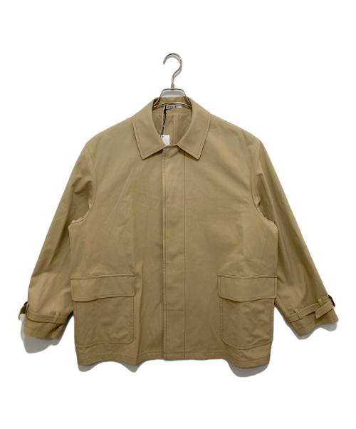 AURALEE（オーラリー）AURALEE (オーラリー) FINX HARD TWIST GABARDINE BLOUSON（フィンクスハードツイストギャバジンブルゾン）A23SB02FB ブラウン サイズ:3の古着・服飾アイテム