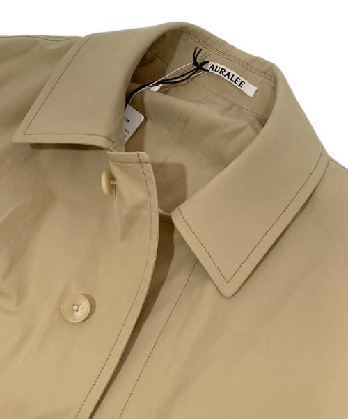 AURALEE（オーラリー）AURALEE (オーラリー) FINX HARD TWIST GABARDINE BLOUSON（フィンクスハードツイストギャバジンブルゾン）A23SB02FB ブラウン サイズ:3の古着・服飾アイテム