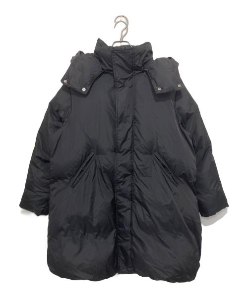 MM6 Maison Margiela（エムエムシックスメゾンマルジェラ）MM6 Maison Margiela (エムエムシックスメゾンマルジェラ) フーデッドダウンコート ブラック サイズ:14（kidsサイズ）の古着・服飾アイテム